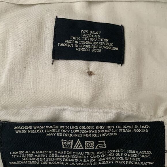 Eddie Bauer Relaxed Fit Wrinkle Resistant Cotton Beige Men’s Pants Size 48 - Picture 11 of 11